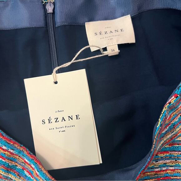 NWT SEZANE Jupe Mason Mini Skirt - Picture 8 of 9